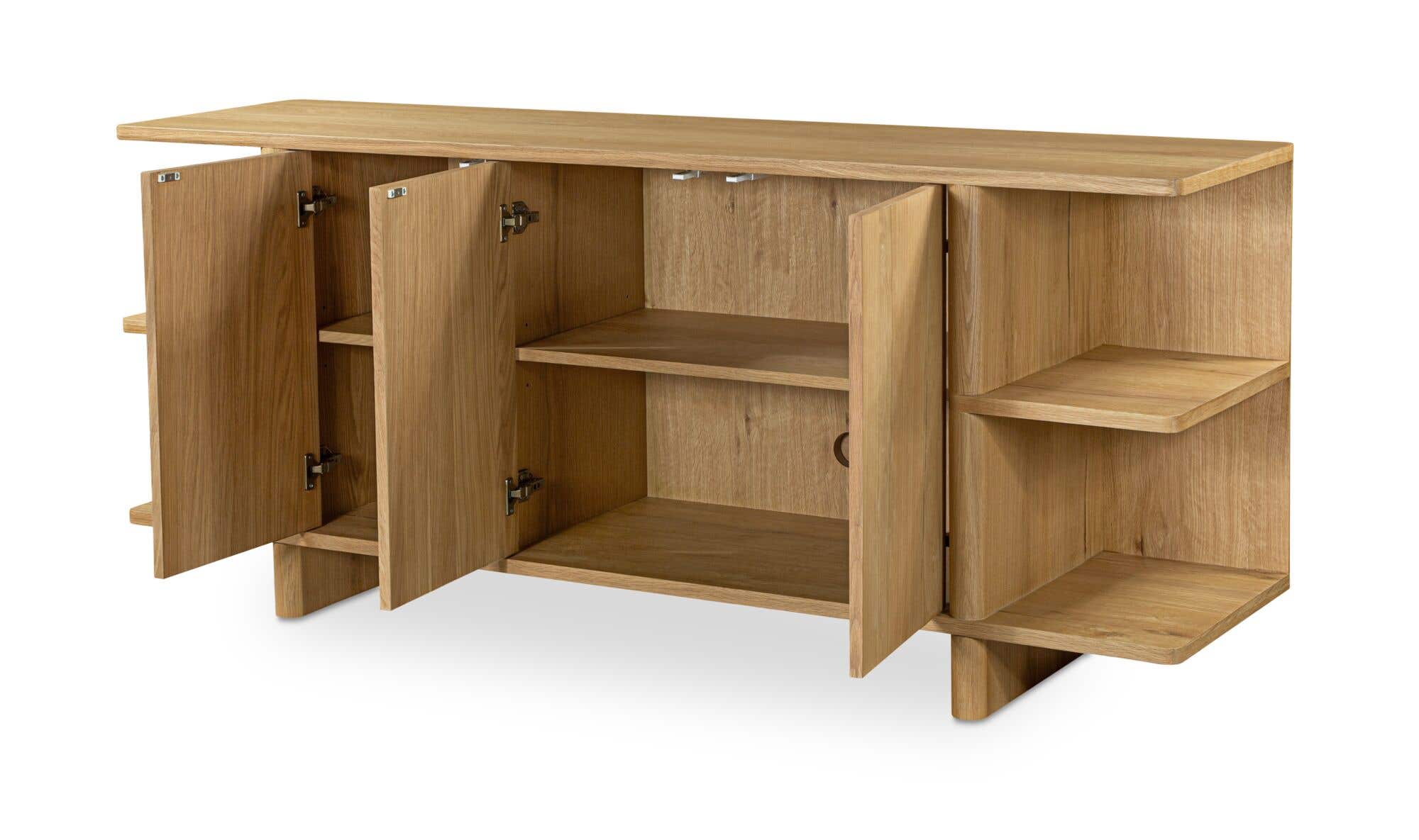Casey Sideboard Rustic Oak by Moe's Home Collection - view 7