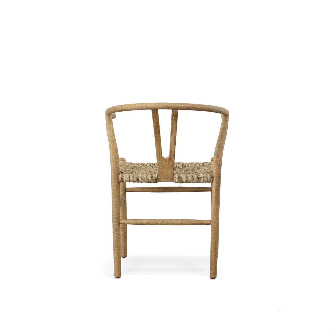 Wishbone Solid Oak Dining Side Chair - 23"