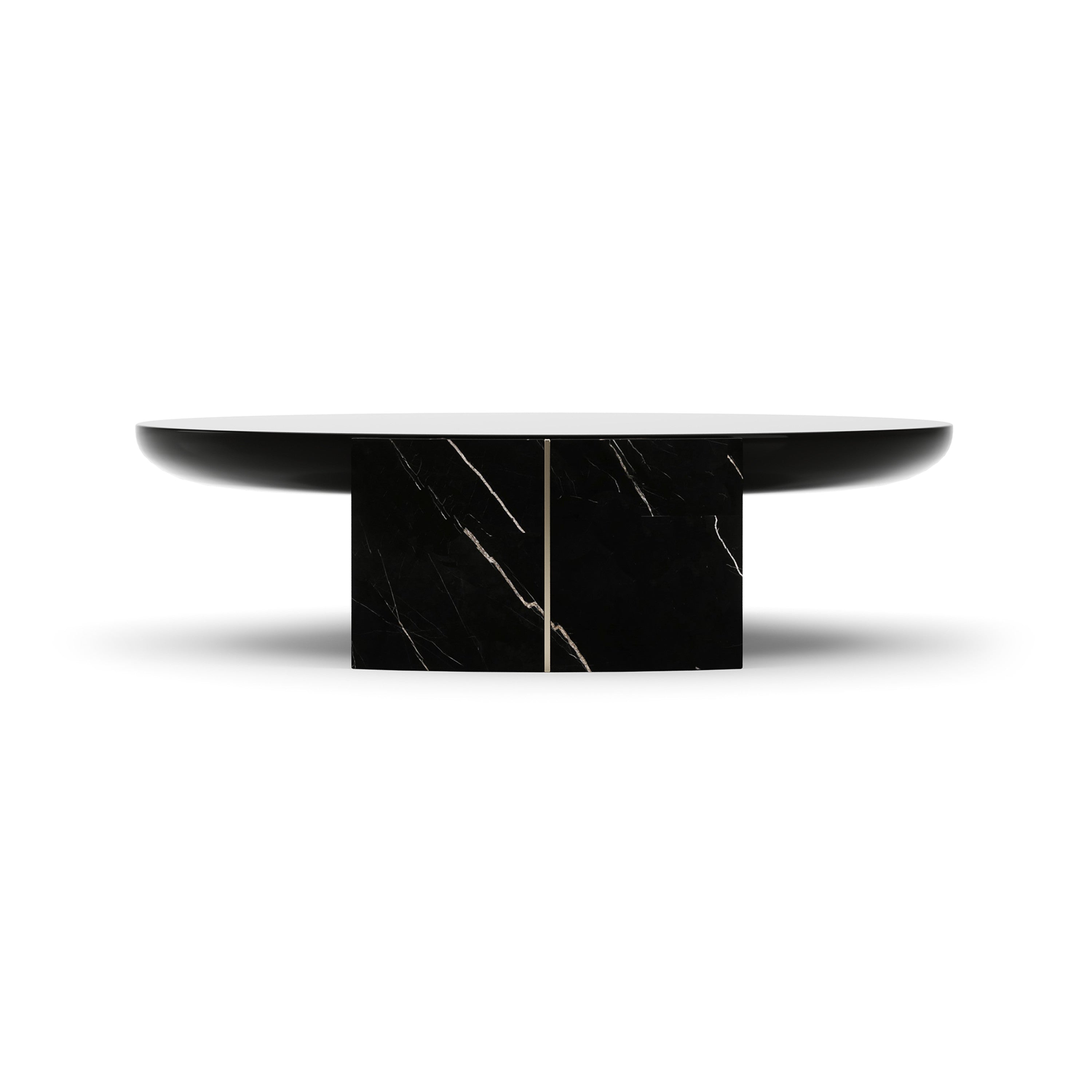 Overlap Round Cocktail Table 48" by Caracole - view 8