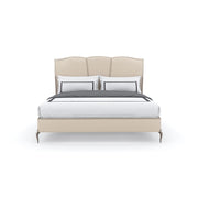 Un-Deux-Trois - King Soft Silver Paint Bed 84.50" by Caracole