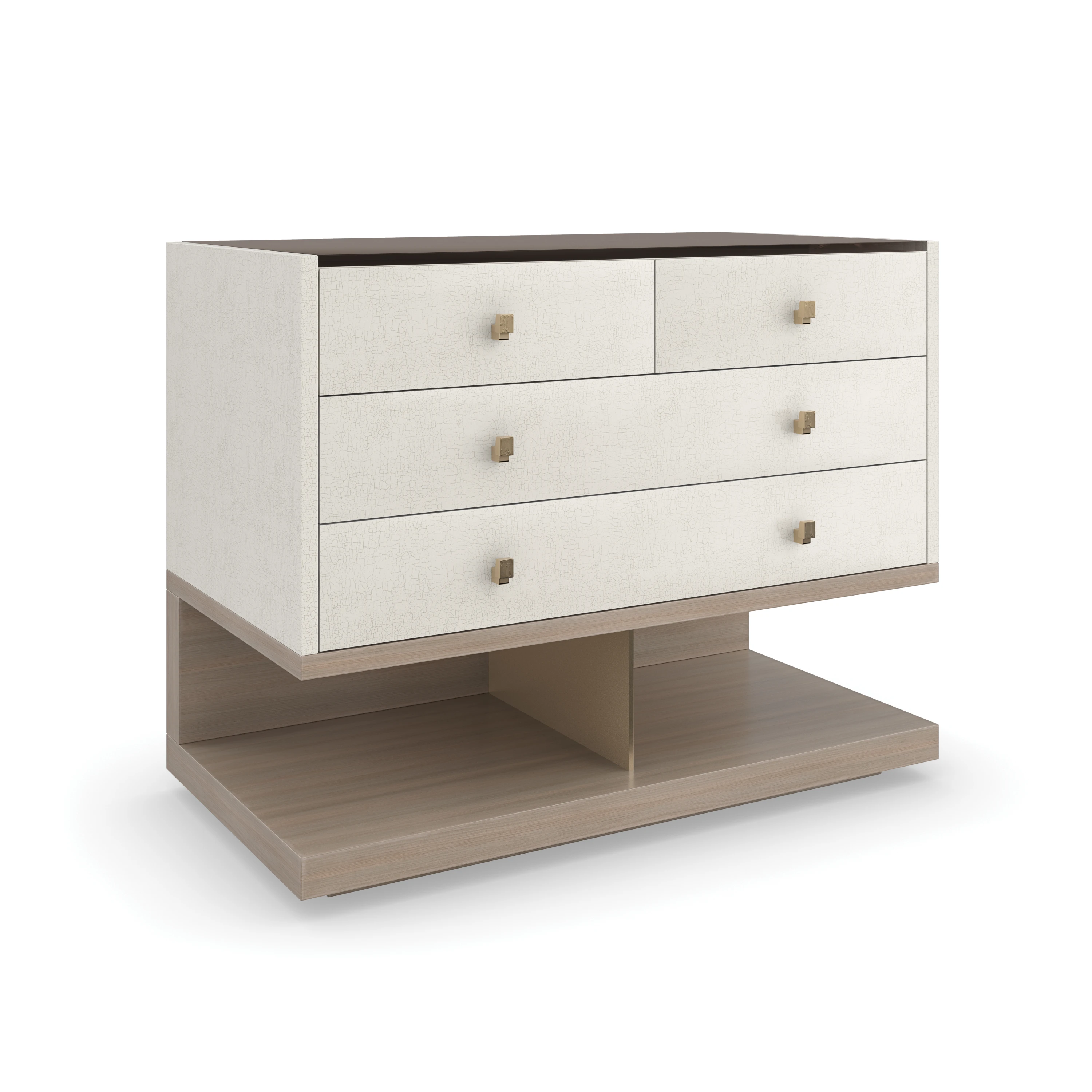Odyssey Dry Martini Nightstand 34" by Caracole - view 4