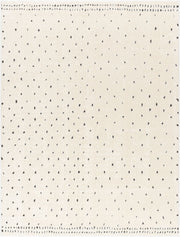 Freud Black/Ivory Machine Woven Rug FEU-2303 - 5'3" x 7'