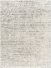 Freud Black/Ivory Machine Woven Rug FEU-2305 - 2' x 2'11"
