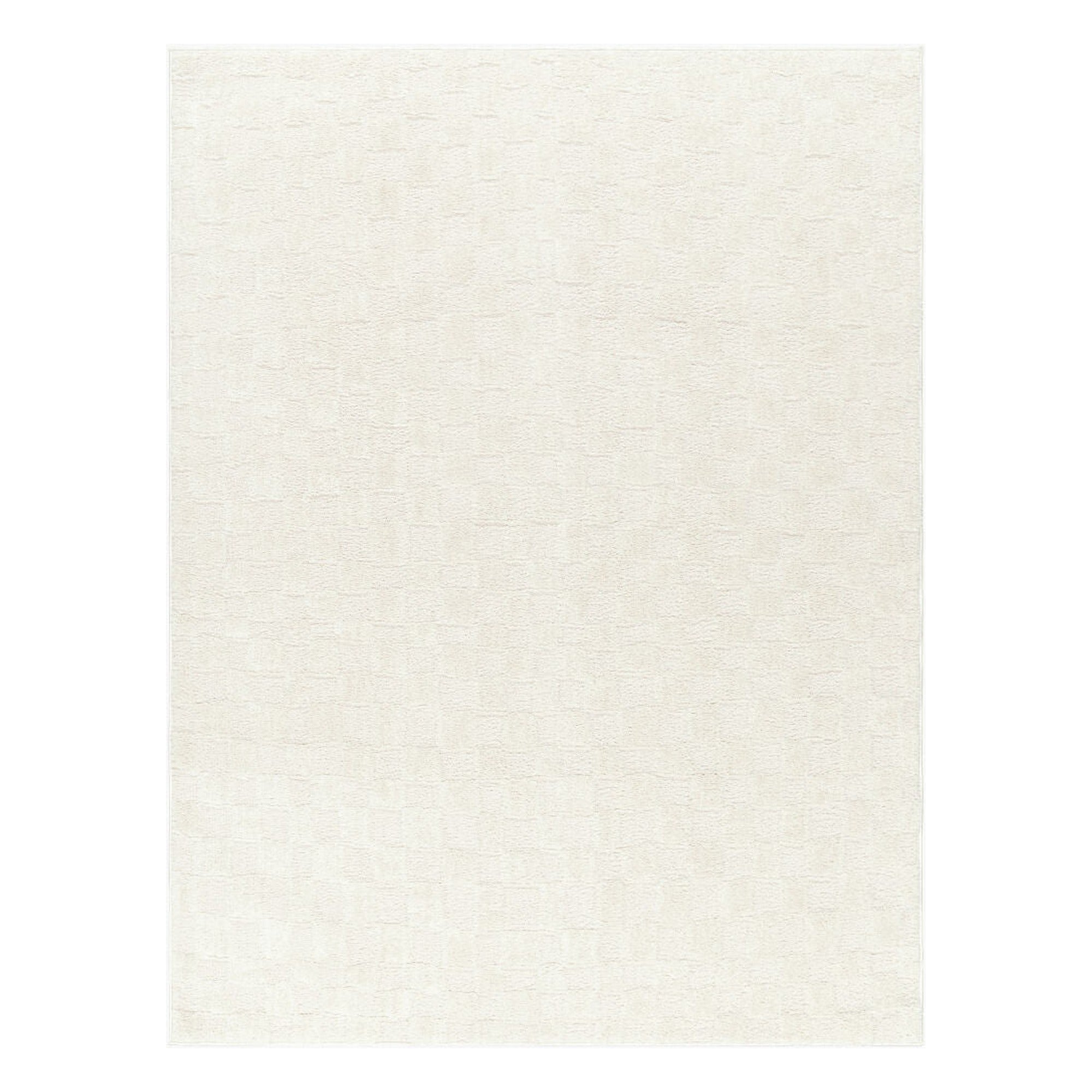 Freud Ivory/Off-White Machine Woven Rug FEU-2306 - 5'3" x 7'