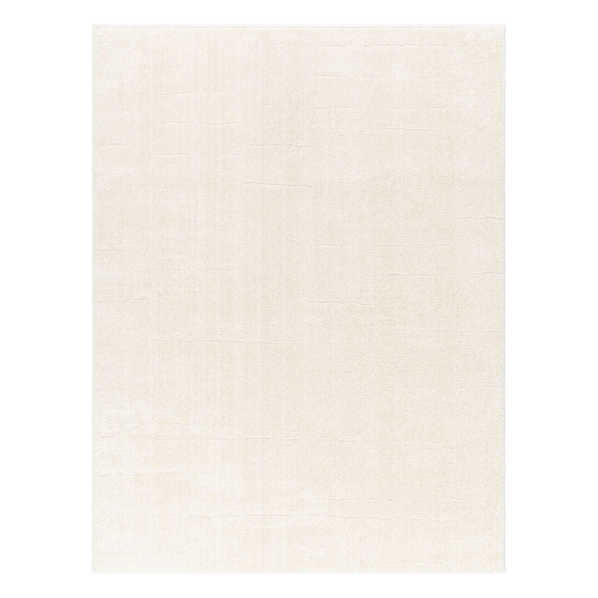 Freud Ivory/Off-White Machine Woven Rug FEU-2309 - 5'3" x 7'
