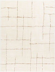 Freud Brown/Ivory Machine Woven Rug FEU-2310 - 5'3" x 7'