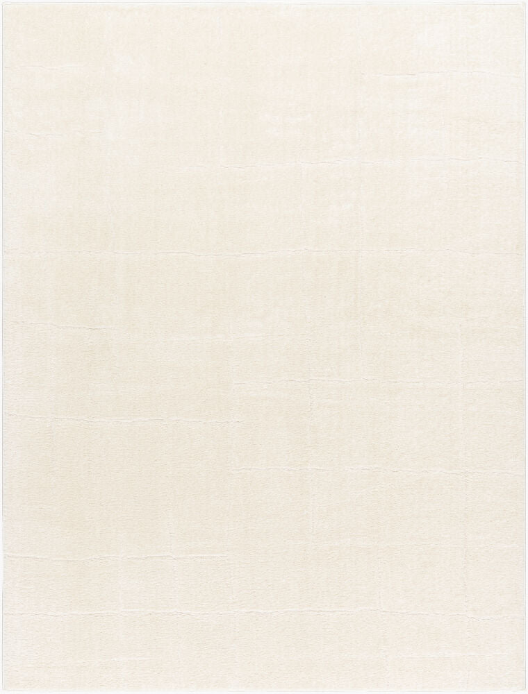 Freud Ivory/Off-White Machine Woven Rug FEU-2311 - 5'3" x 7'