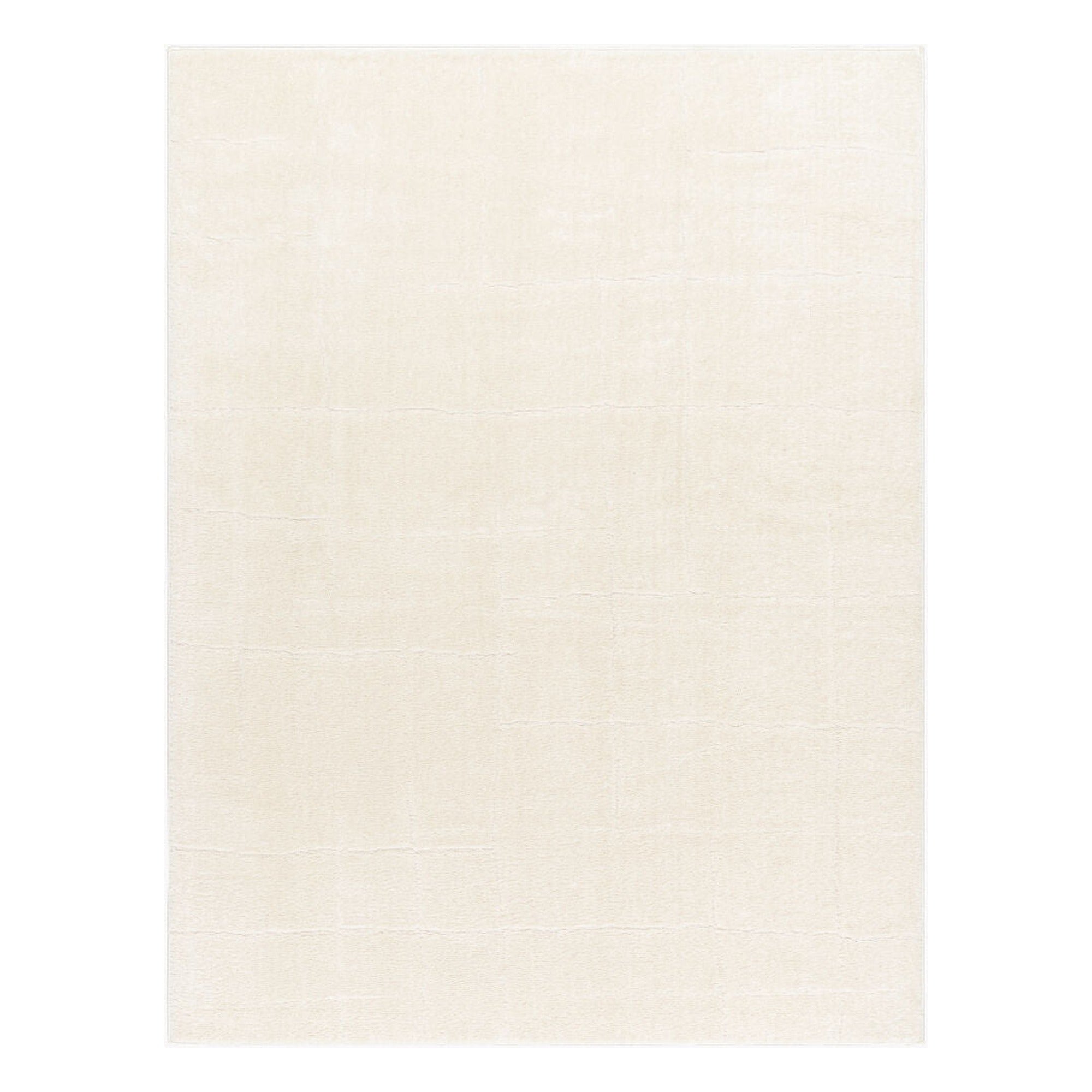 Freud Ivory/Off-White Machine Woven Rug FEU-2311 - 5'3" x 7'