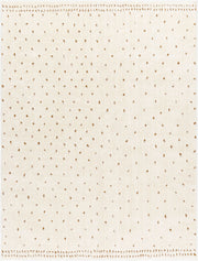 Freud Brown/Ivory Machine Woven Rug FEU-2315 - 5'3" x 7'