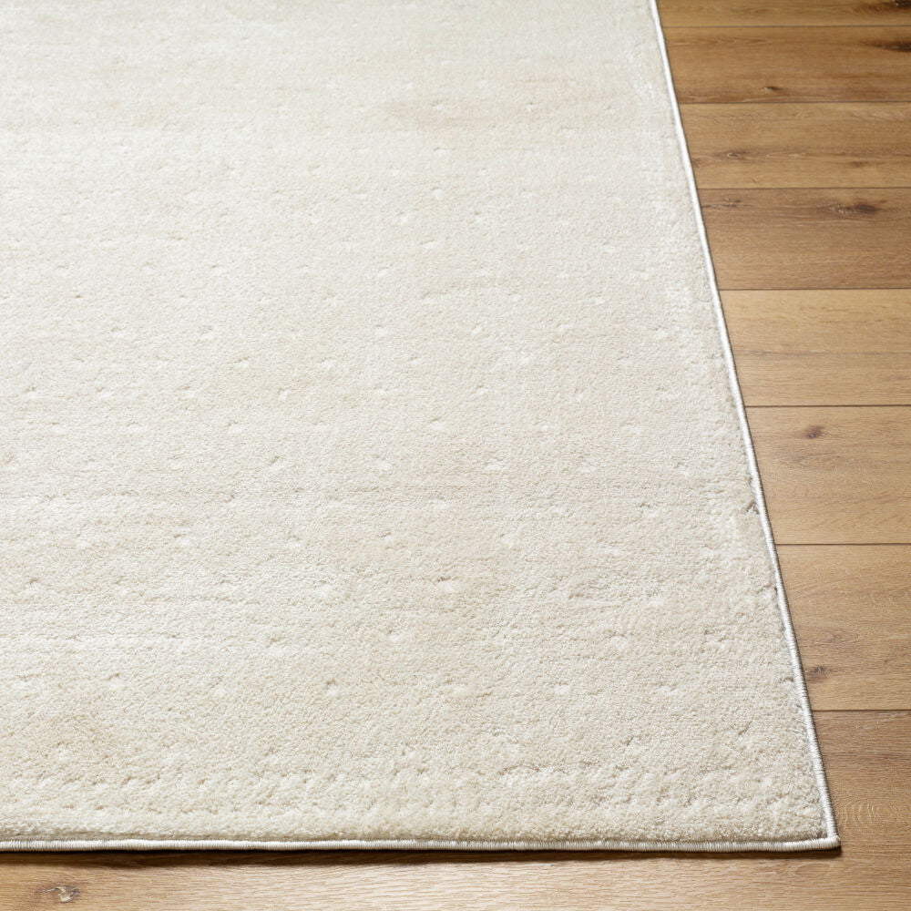 Freud Ivory/Off-White Machine Woven Rug FEU-2316 - front
