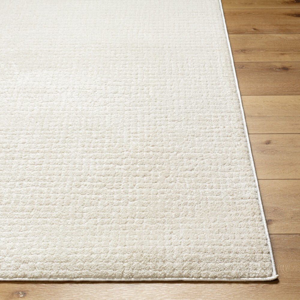 Freud Ivory/Off-White Machine Woven Rug FEU-2319 - front