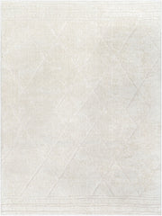 Freud Ivory/Off-White Machine Woven Rug FEU-2324 - 5'3" x 7'