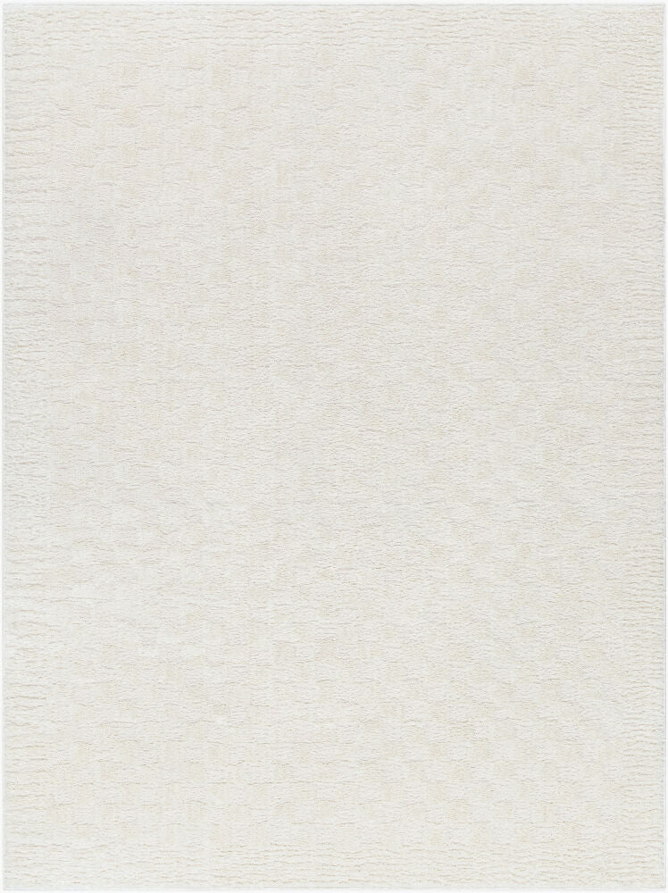 Freud Ivory/Off-White Machine Woven Rug FEU-2327 - 5'3" x 7'