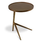 Leo End Table Antique Brass, 20.5" by Urbia - product view