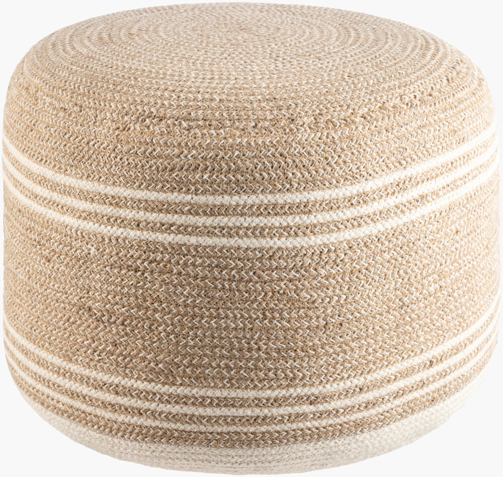 Frankfurt Pouf - 14"H x 18"W x 18"D