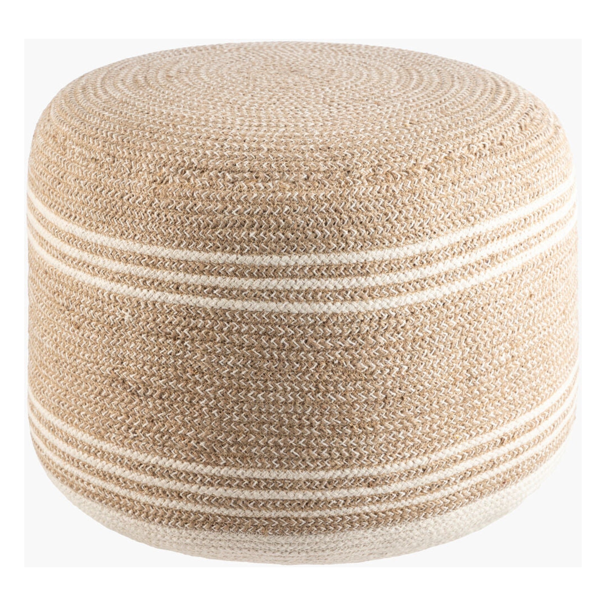 Frankfurt Pouf - 14"H x 18"W x 18"D