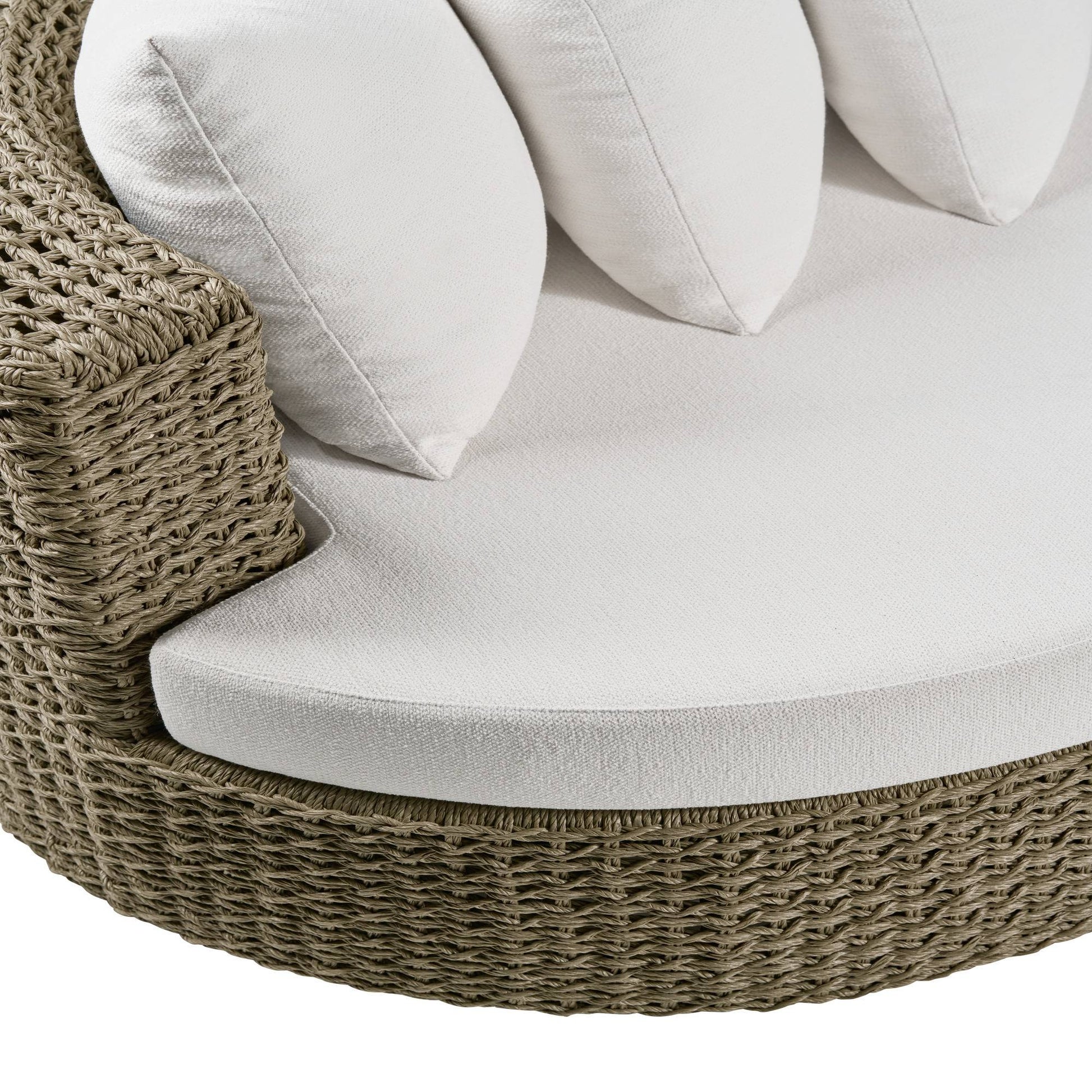Helene Curved Outdoor Sofa by Arteriors - view 6