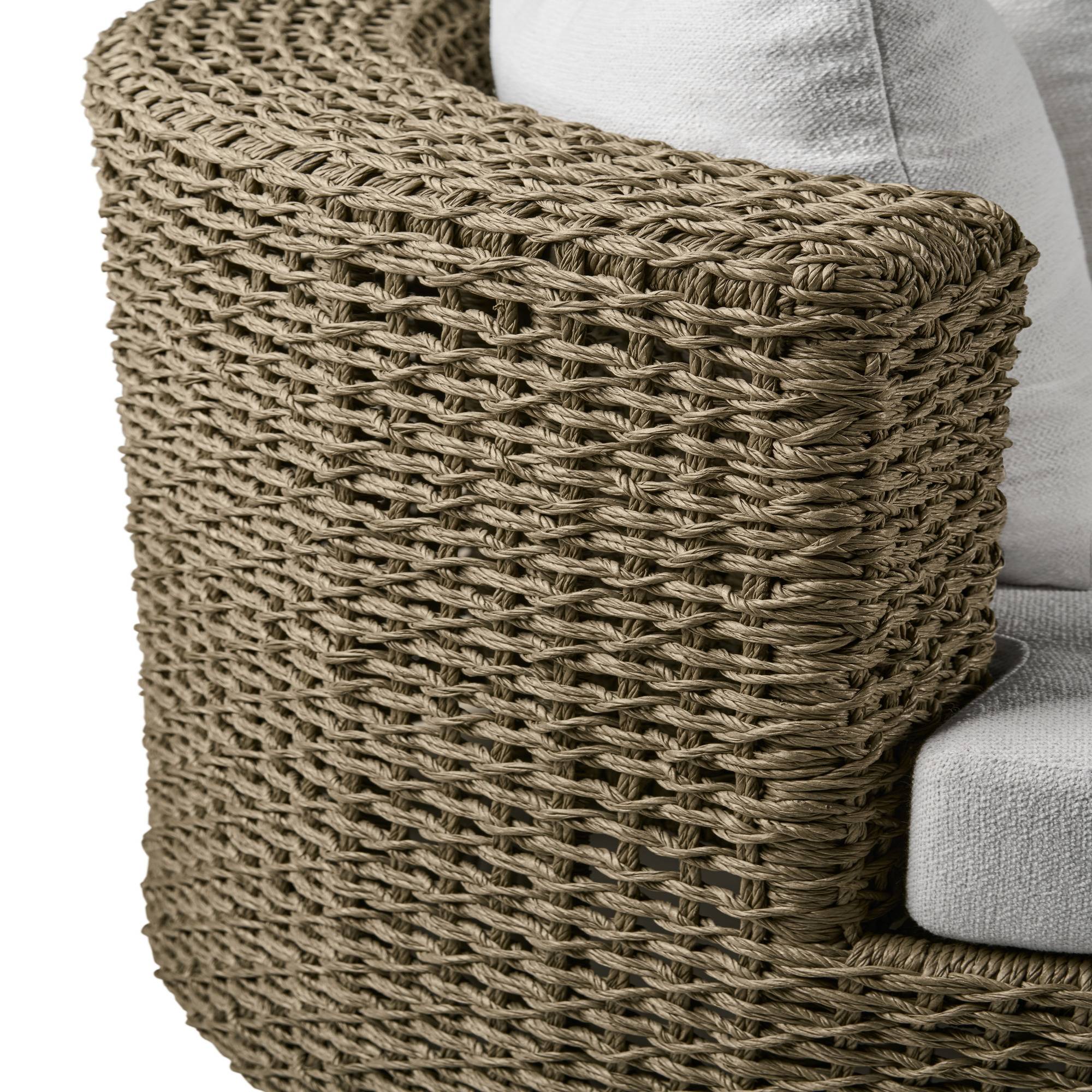 Helene Curved Outdoor Sofa by Arteriors - view 7