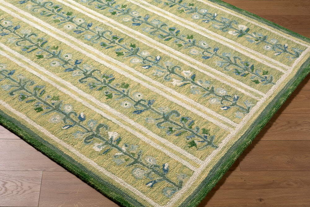 Fairfax Handmade Rug FFX-2301 - corner