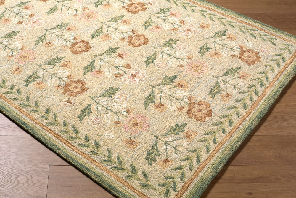 Fairfax Handmade Rug FFX-2302 - corner