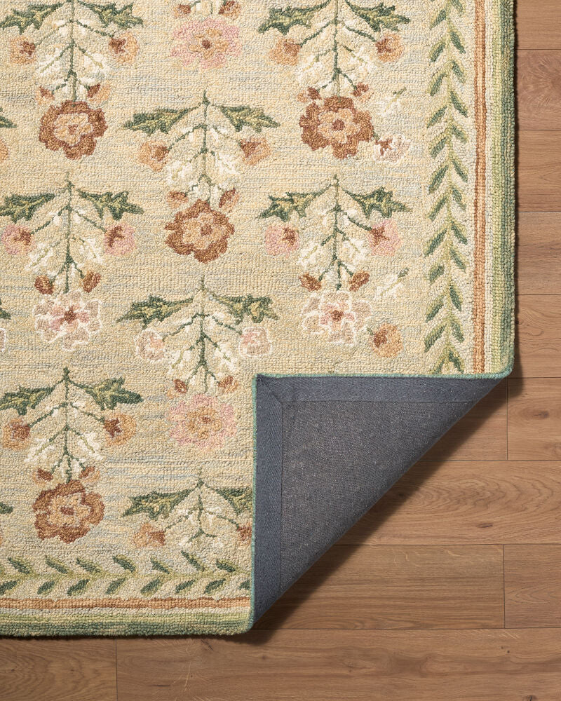 Fairfax Handmade Rug FFX-2302 - fold