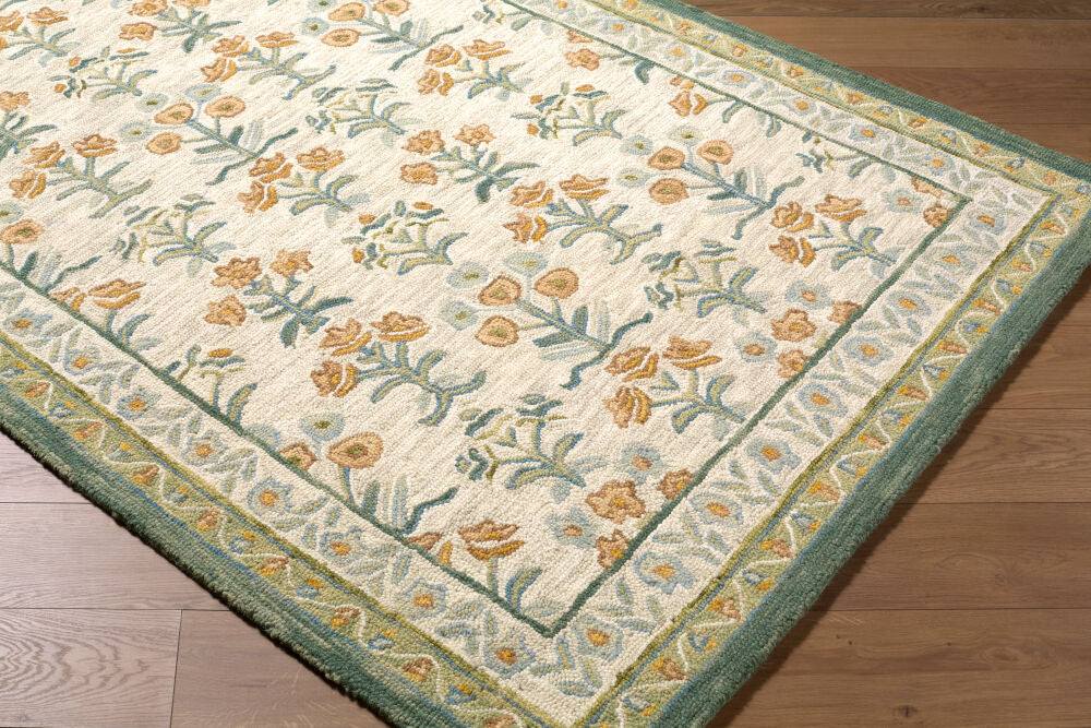 Fairfax Handmade Rug FFX-2303 - corner