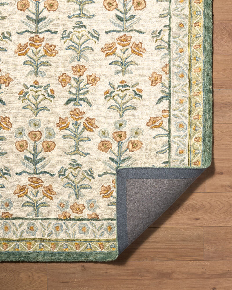 Fairfax Handmade Rug FFX-2303 - fold