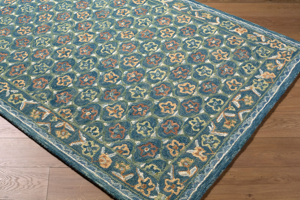 Fairfax Handmade Rug FFX-2304 - corner