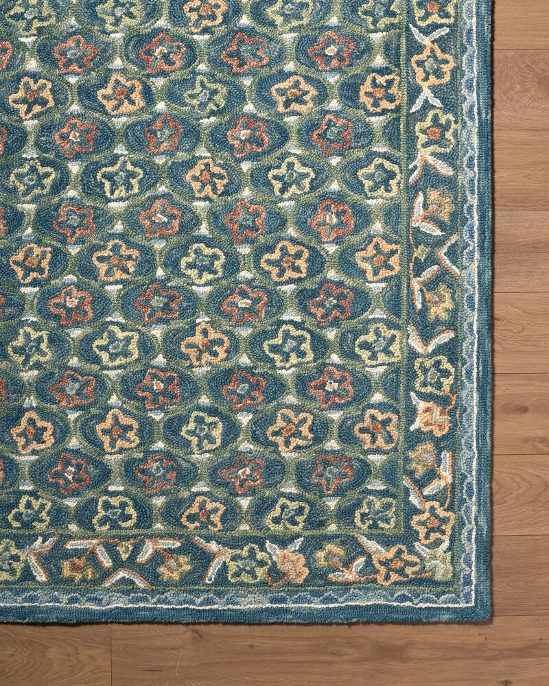 Fairfax Handmade Rug FFX-2304 - overhead