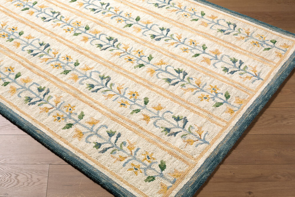 Fairfax Handmade Rug FFX-2305 - corner