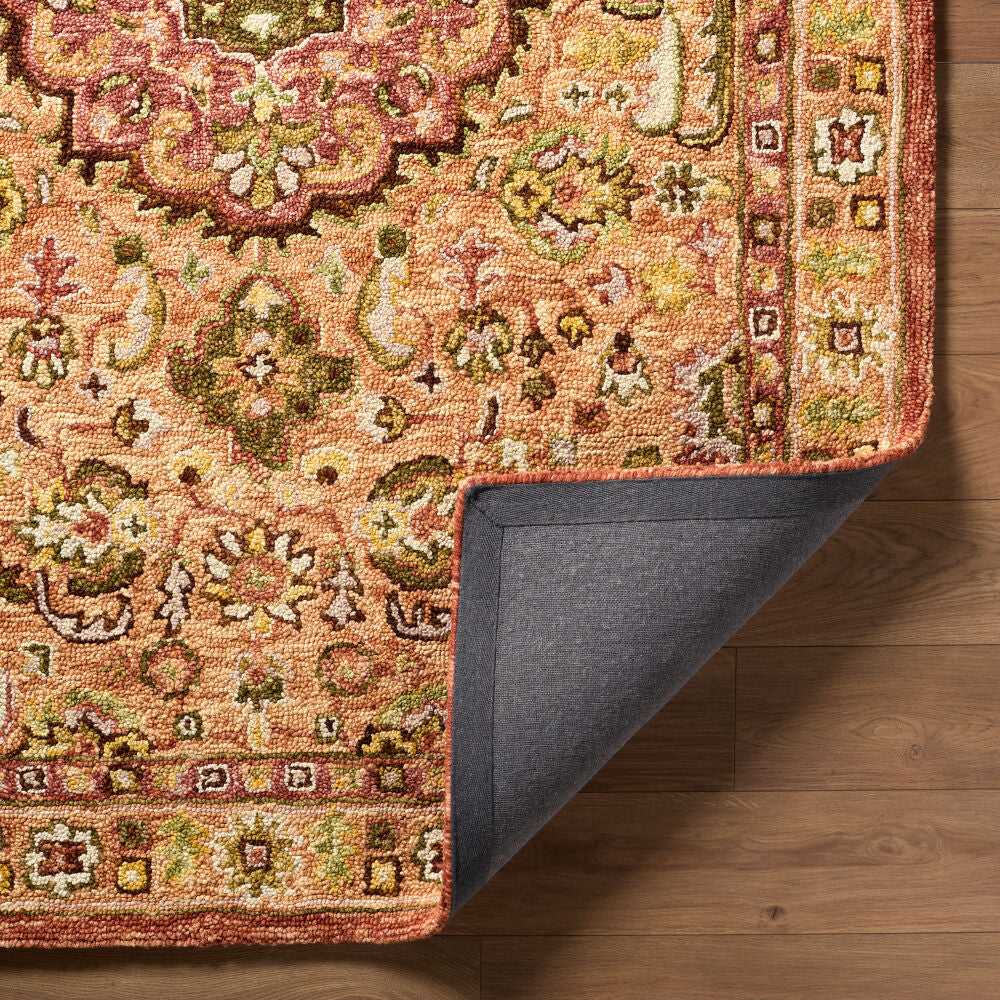 Fairfax Handmade Rug FFX-2307 - fold