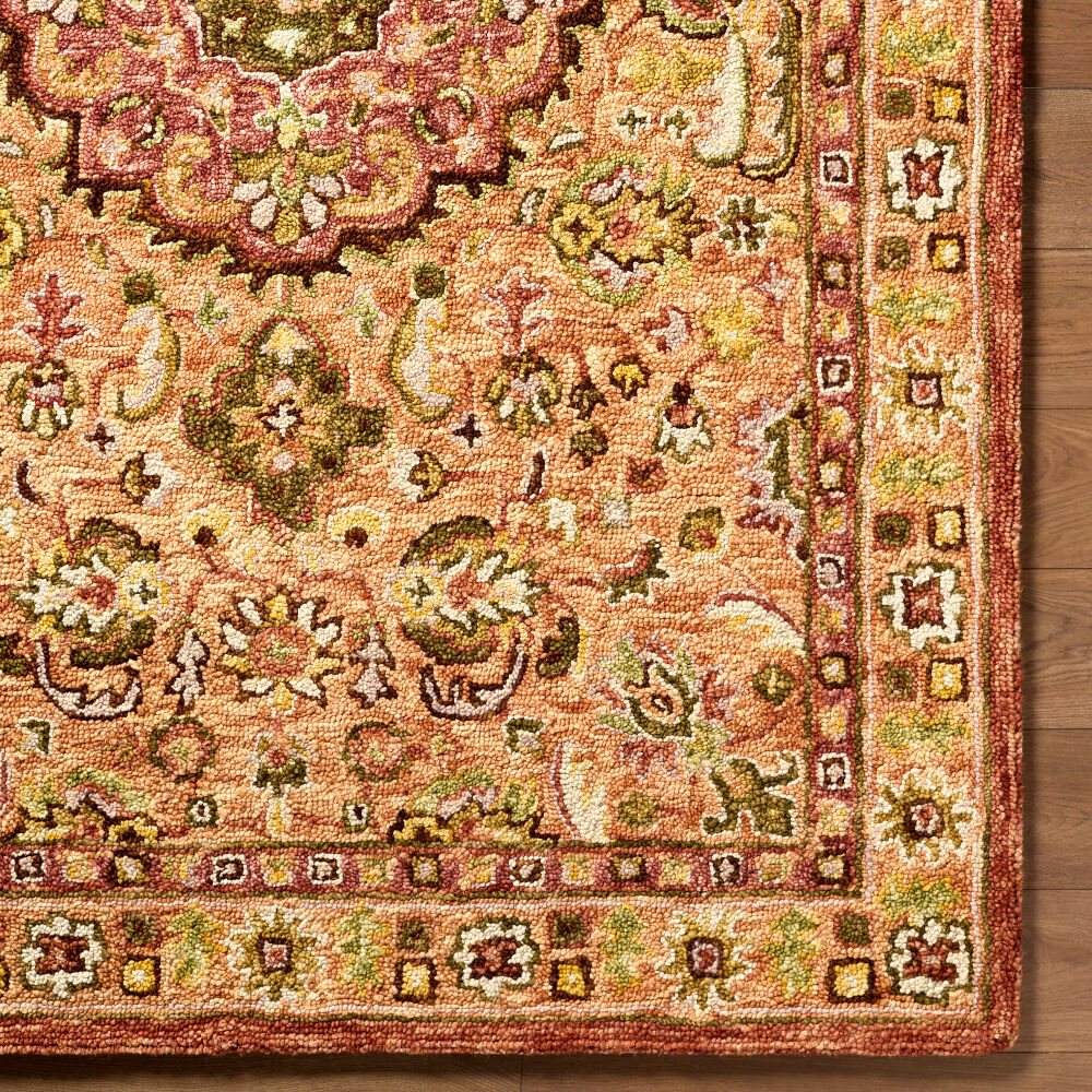 Fairfax Handmade Rug FFX-2307 - overhead