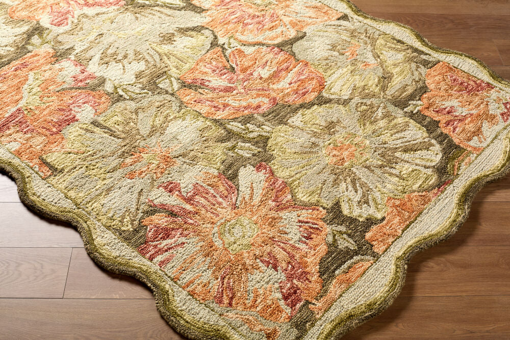 Fairfax Handmade Rug FFX-2308 - corner