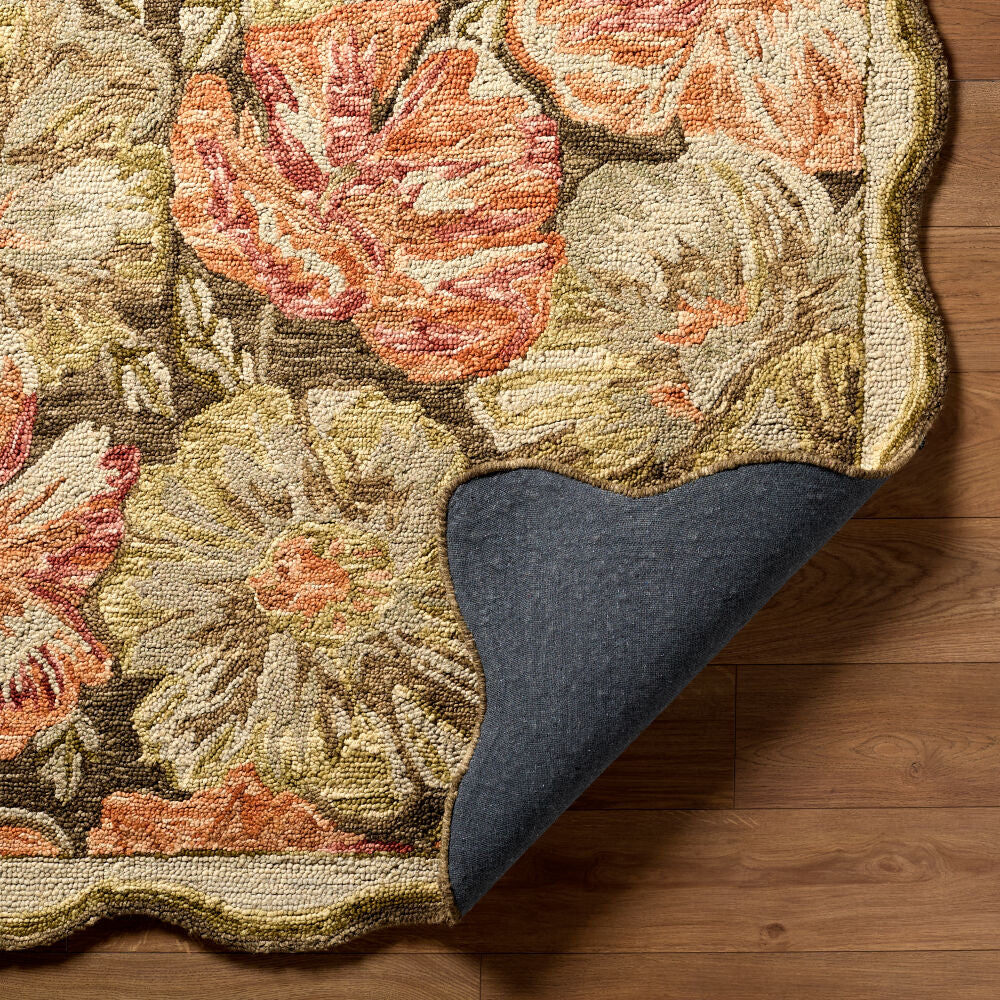 Fairfax Handmade Rug FFX-2308 - fold