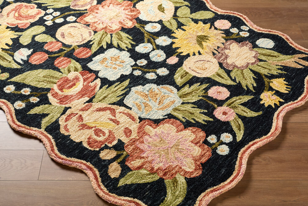 Fairfax Handmade Rug FFX-2309 - corner