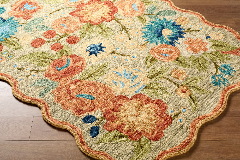 Fairfax Handmade Rug FFX-2310 - corner