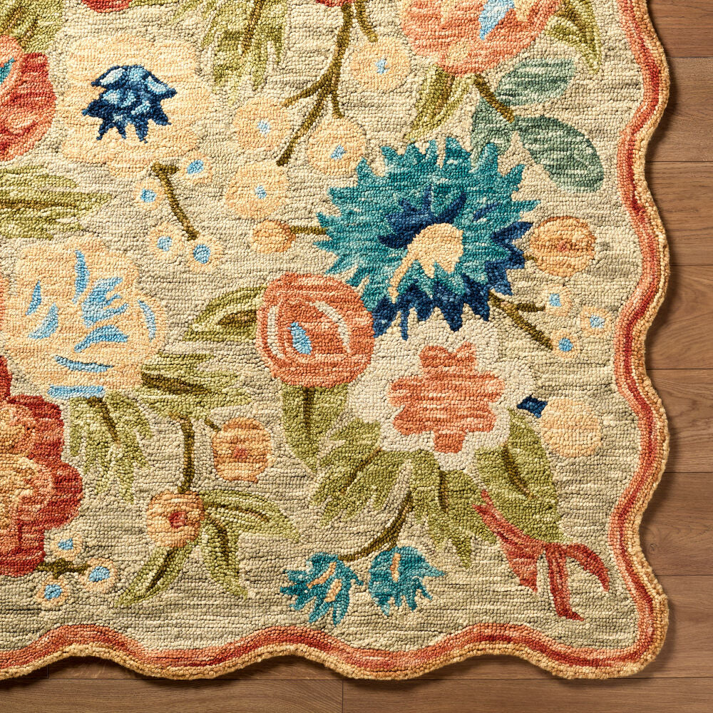 Fairfax Handmade Rug FFX-2310 - overhead