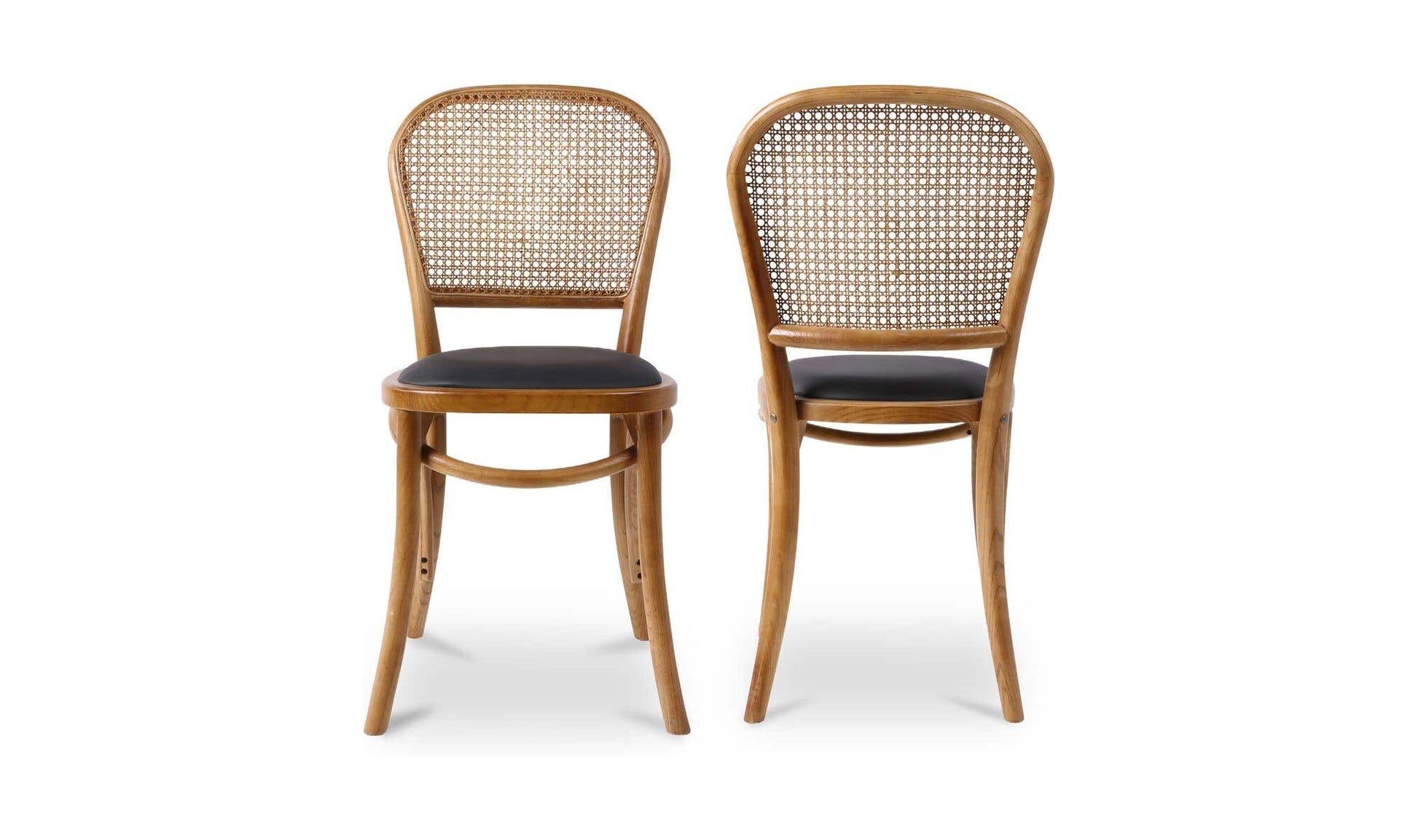 Bedford Dining Chair Light Brown - Set Of Two by Moe's Home Collection - view 7