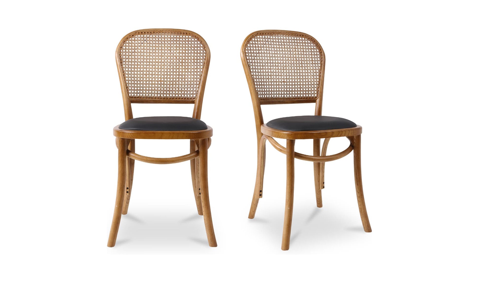 Bedford Dining Chair Light Brown - Set Of Two by Moe's Home Collection - view 4