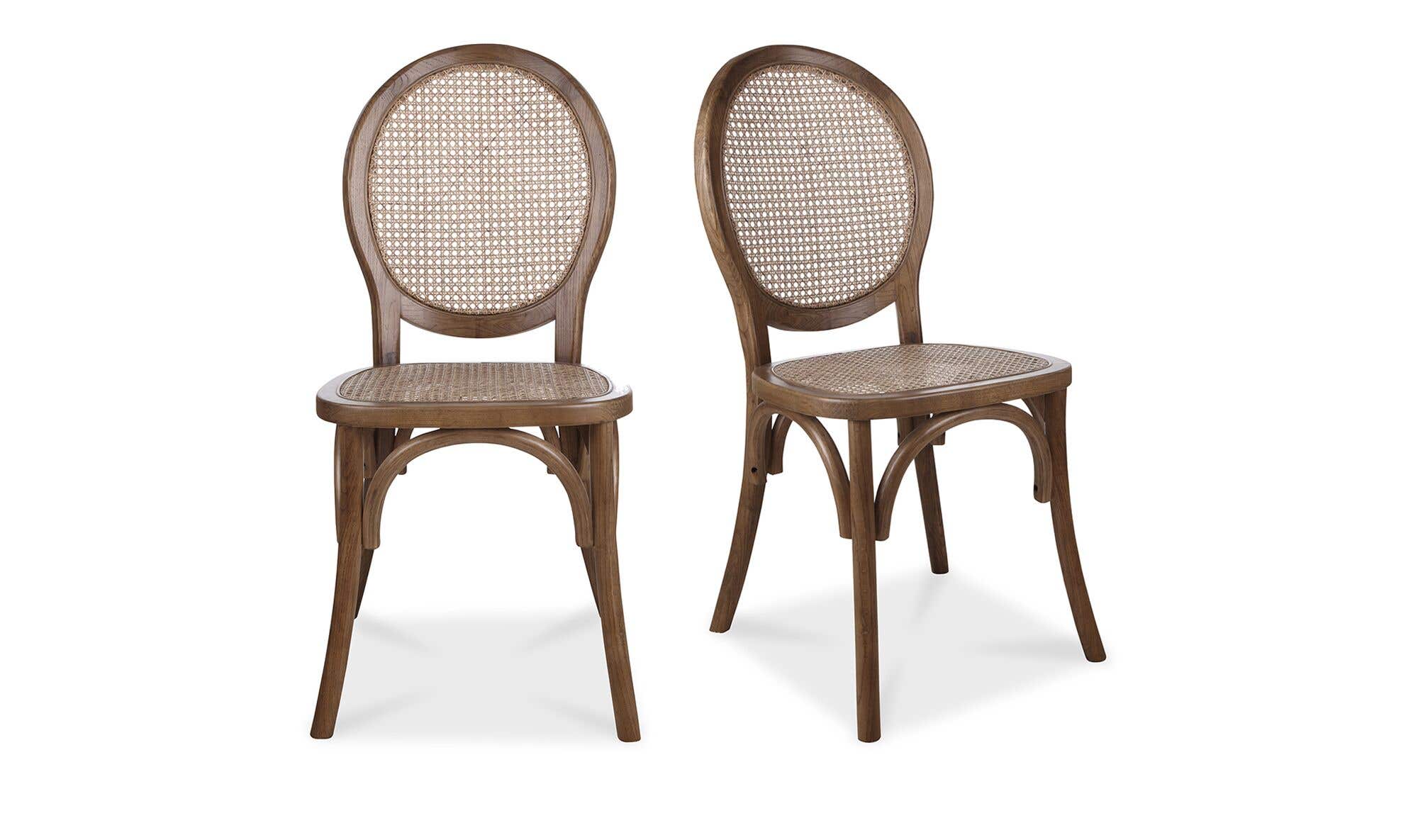 Rivalto Dining Chair Brown - Set Of Two by Moe's Home Collection - view 10