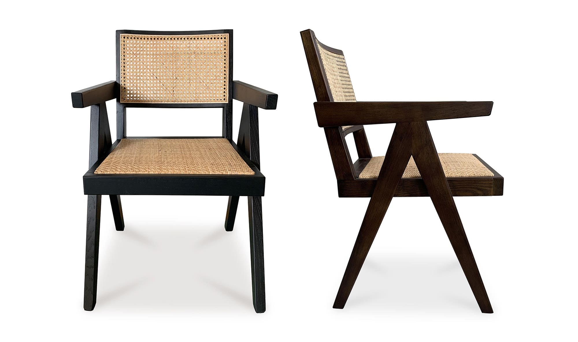 Takashi Chair Dark Brown - Set Of Two by Moe's Home Collection - view 13