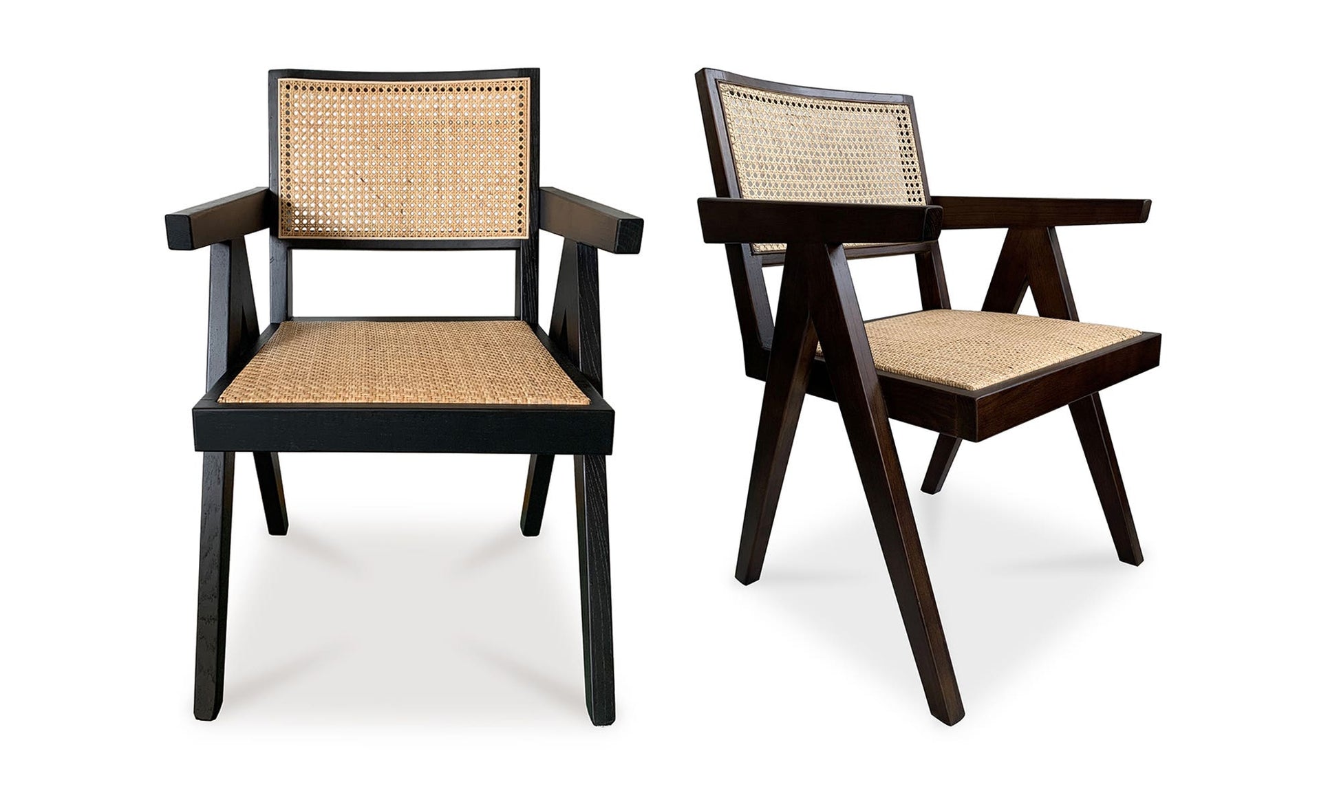 Takashi Chair Dark Brown - Set Of Two by Moe's Home Collection - view 17