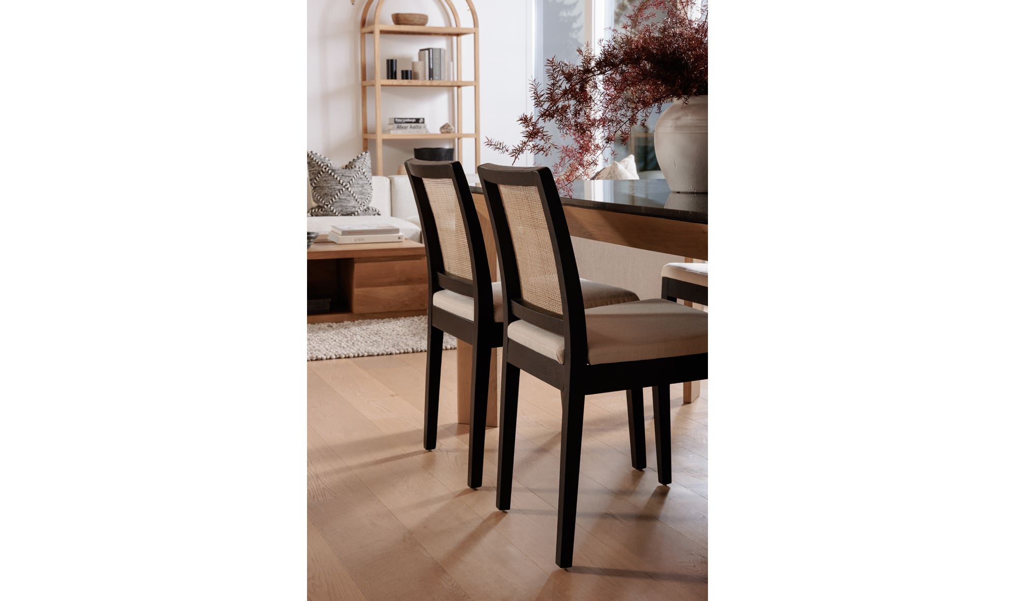 Orville Dining Chair Black - Set Of Two by Moe's Home Collection - view 17