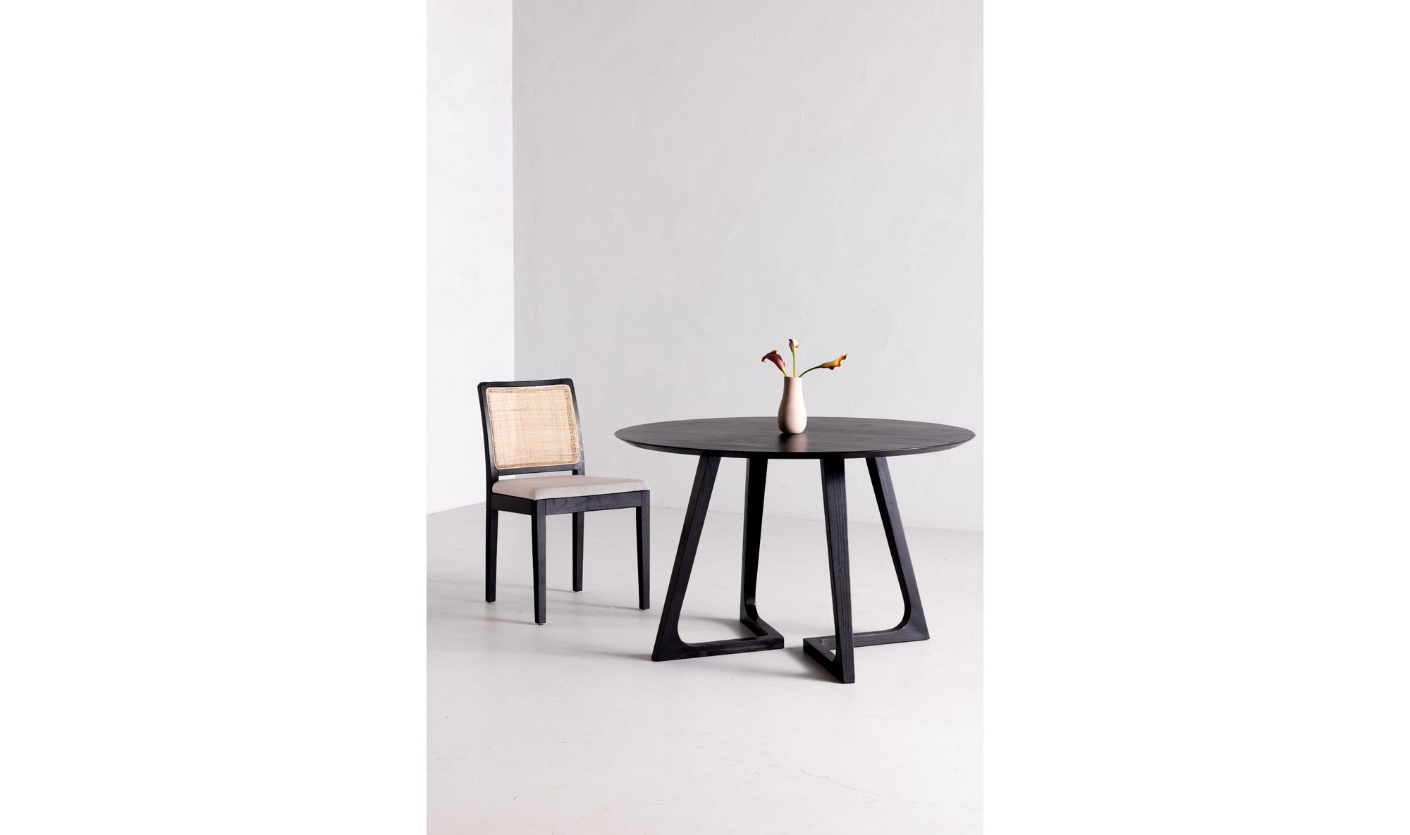 Orville Dining Chair Black - Set Of Two by Moe's Home Collection - view 15