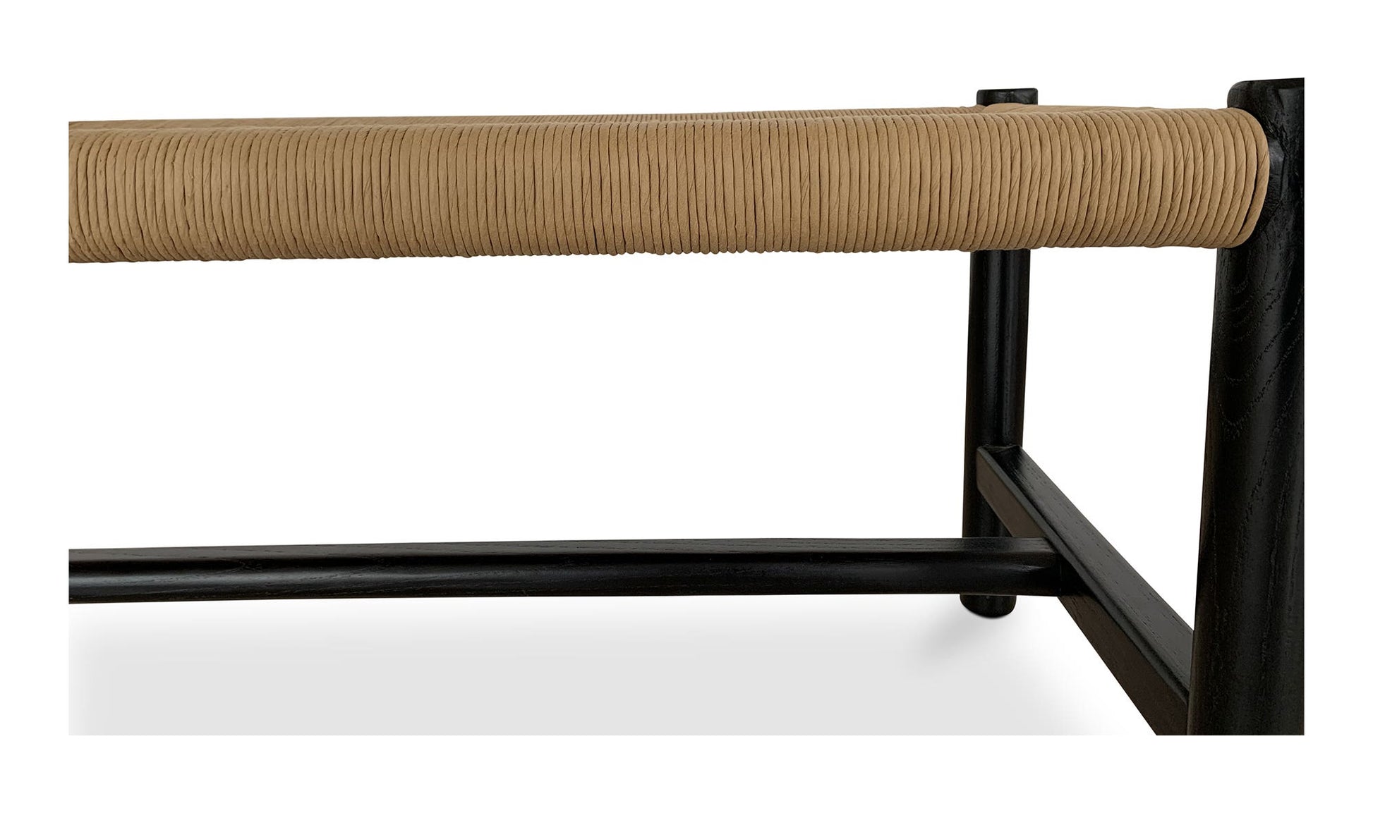 Hawthorn Small Bench Black by Moe's Home Collection - view 18