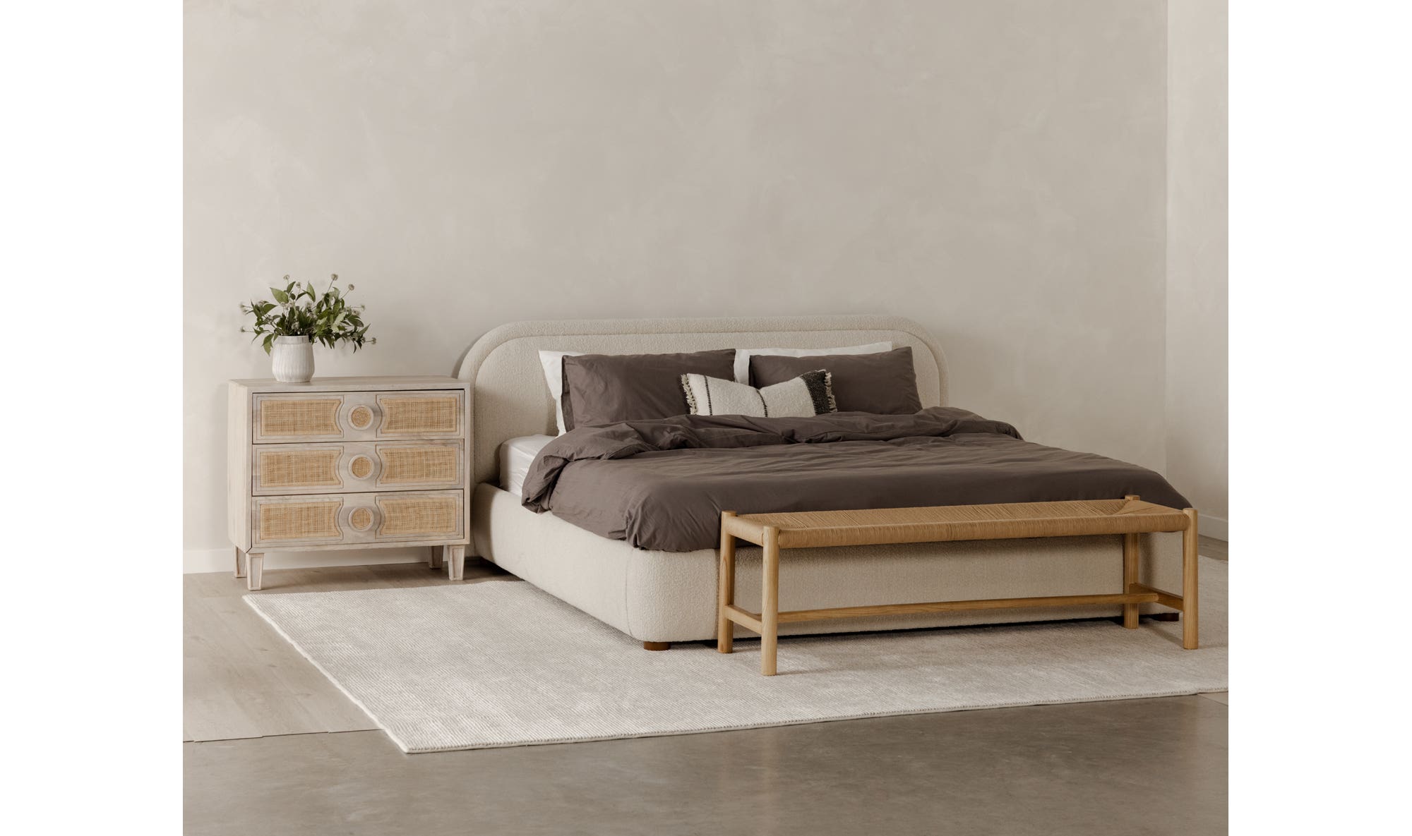 Hawthorn Large Bench Natural by Moe's Home Collection - view 11