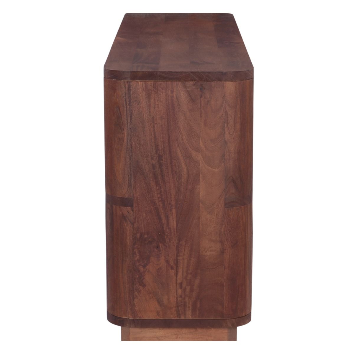 Henderson 67" Console Table in Pecan Brown Sandblasted - image 3