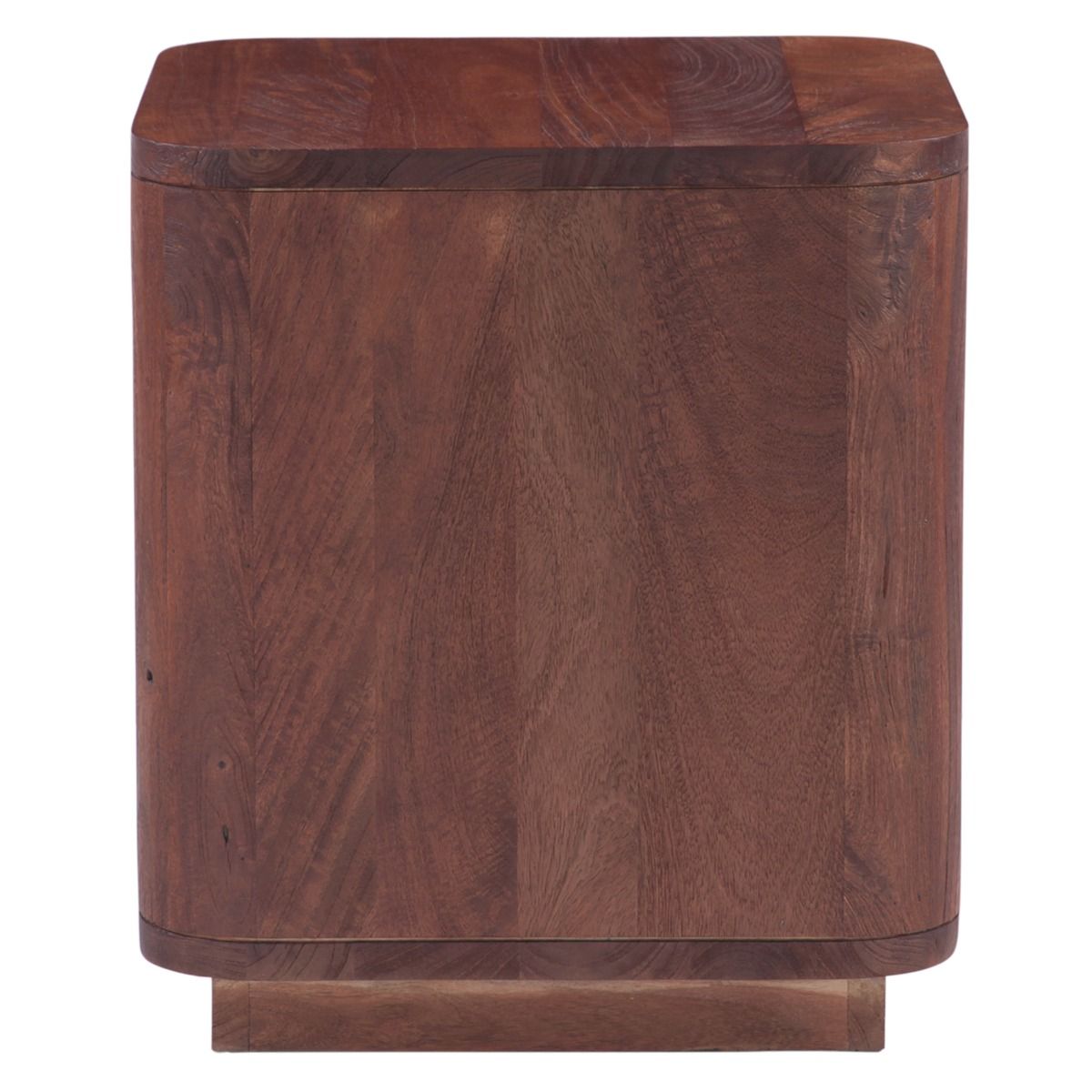 Henderson 21" Side Table in Pecan Brown Sandblasted - image 3