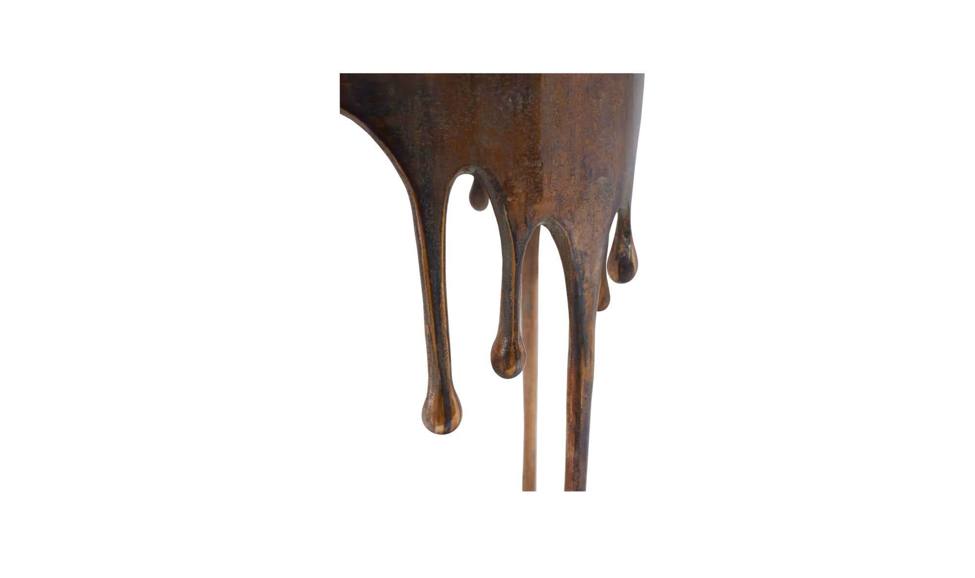 Copperworks Accent Table Antique Copper by Moe's Home Collection - view 9