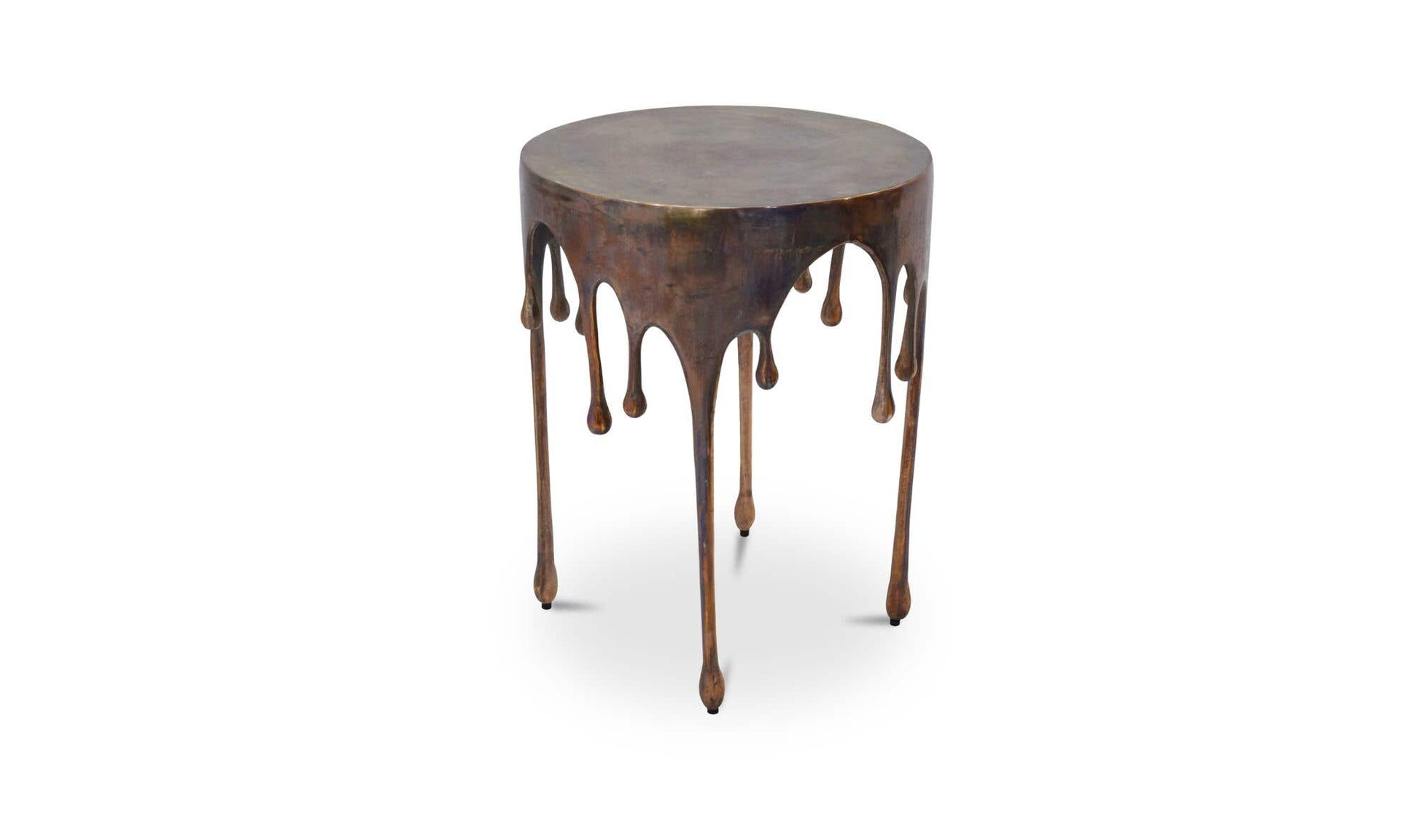 Copperworks Accent Table Antique Copper by Moe's Home Collection - view 6